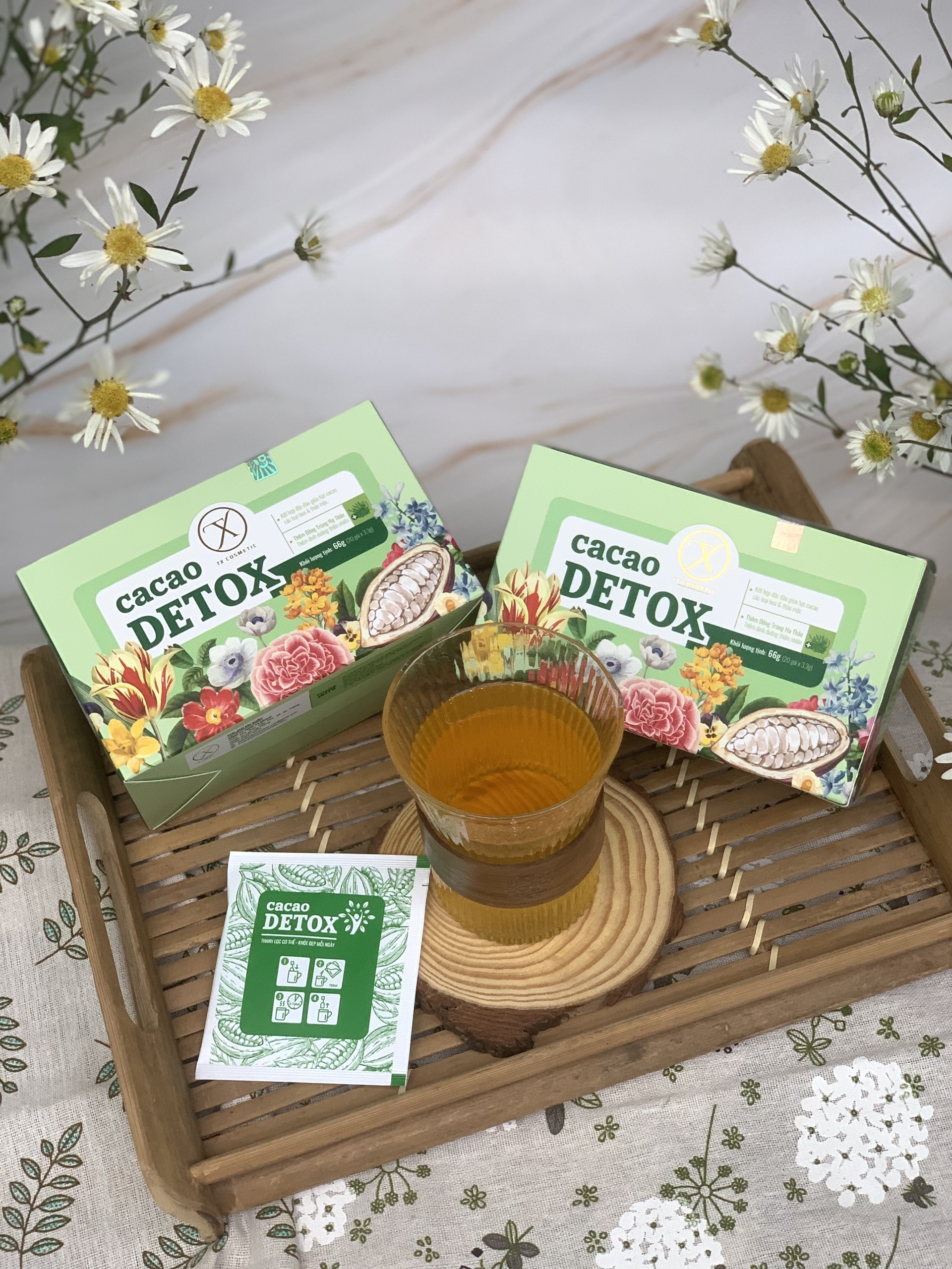 Trà Giảm Cân Cacao Detox 